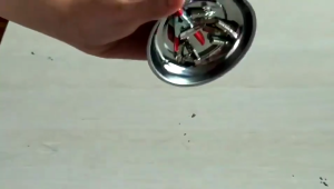 【Magnetic】4inch Parts Tray Bowl Stainless steel Round Parts Magnet Tray for Bolts Nuts Screws Workshop Organizer