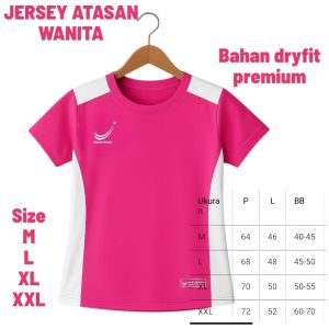 baju olahraga cewe terpopuler Jersey cewe Jersey senam Jersey voli baju aerobic kekinian pakaian olahraga wanita Jersey badminton