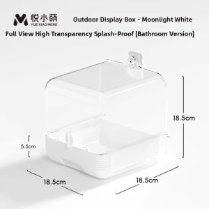 YUEXIAOMENG | Anti-spill Specialized Feeder Bathing Pan For Parakeets