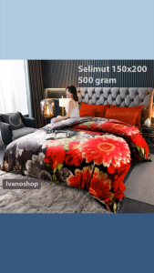 SELIMUT BULU HALUS MOTIF DEWASA IMPORT KEREN MURAH 150x200