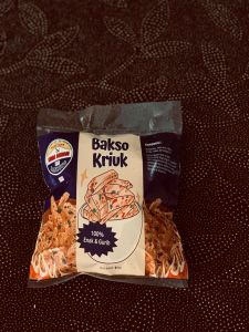 cemilan kering bakso kriuk