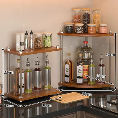 Triangle Corner Storage Shelf