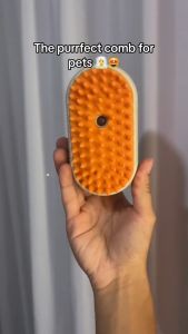 Pet Brush Multifunctional 3-in-1 Fur Hair Removal Spray Dog and Cat Grooming Comb