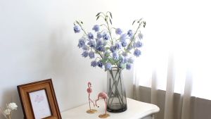 Bunga Artificial Campanula Bunga Dekorasi