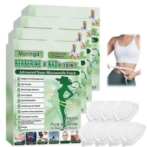 35Pcs Nano Microneedle Body Firming Patches with Berberine NAD+ & Moringa – Anti-Aging Metabolism & Energy Support Skin Care Sticker