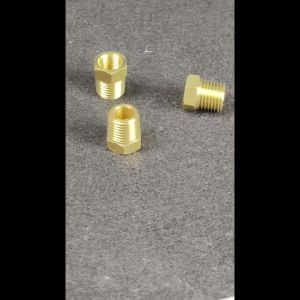 1/4" 3/8" 1/2" 3/4" NPT BSPT Male To Female Thread Brass Reducer Bushing Pipe Adapter 229PSI