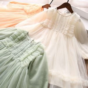 Váy Công Chúa Cho Bé Gái Váy Lưới Ngọt Ngào Mùa Xuân Thu Cho Trẻ Em Váy Cho Bé Gái Váy Cho Bé Gái Từ 4 Đến 15 Tuổi