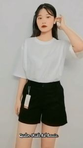 QUẦN SHORT KAKI (CẠP CHUN) LƯNG THUN  NỮ