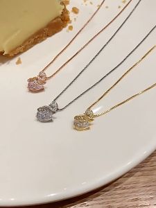 Ladamas Kalung Tembaga Dengan Liontion Bebek Angsa Elegan KT108