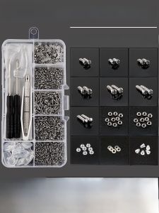 Silicone Nose Pad Screwdriver Set for Glasses Frame Repair Mini Screw Tools Optical Equipment Maintenance Kit Leesight Brand