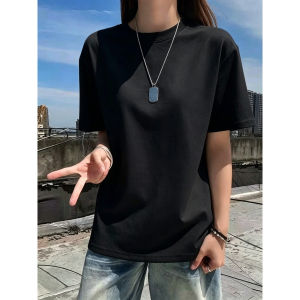 LIUBU | Áo Thun Cotton Trắng Tay Ngắn
