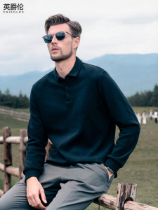 Enjeolon | Heavyweight New 2026 Business Casual Mens Polo Shirt 300g