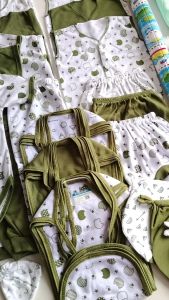 50 PCS Paket Hemat Lahiran Komplit Baju Bayi Baru Lahir Paket Hemat Brojol Baby Paket Komplit Bayi Baru Lahir