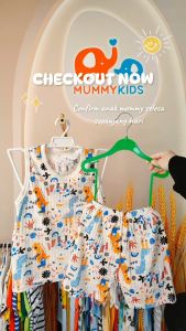 Two-Pieces Cute Fashion Baby Kids Boy Singlet and Pants Vest Suits Set | Singlet Seluar Bayi Lelaki