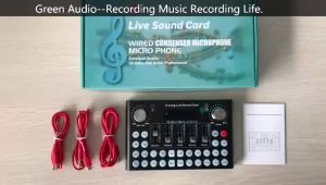 READY Woopower F8 Mixer Audio Soundcard Bluetooth Live Streaming USB External Broadcast