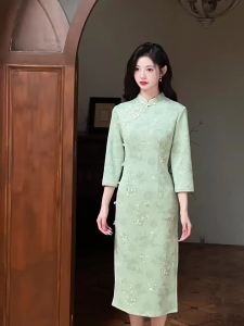 Beautiful New Chinese Style Cheongsam Dress