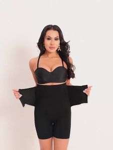 Women Seamless High Waist Girdle Pants Slimming Tummy Control Hip-lift Seamless Panties Shapewear Corset Breathable