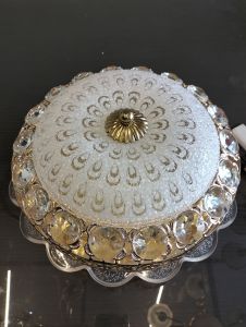 good jaya lighting lampu plafon kaca crystal 30cm