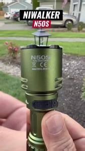 Niwalker N50S Long Range Compact EDC Flashlight 1750Im Led Rechargeable Light Mini Flash Light