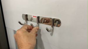 [HCM]Móc treo quần áo Inox 304 KAG-BL103 Móc 3 cong tròn SUS304 Nhật Bản dập khuôn cao cấp siêu bền