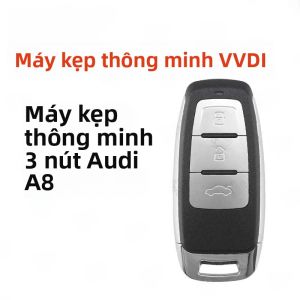 VVDI Audi A8 Mới 3 Nút 4 Nút Thẻ Thông Minh Máy Phát Sinh Chìa Khóa Điều Khiển Từ Xa Hệ Thống Chống Trộm Ô Tô Phụ Tùng Bảo Dưỡng