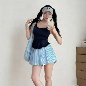 Chân Váy Thể Thao Khô Nhanh Chống Nhìn Trộm Co Dãn Thoáng Khí