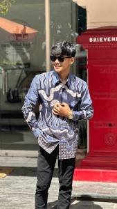 KEMEJA PREMIUM GARDAPATI BATIK FLORIST