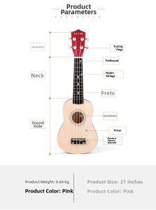 Lovebird | Beginner-friendly Ukulele 23 Inch