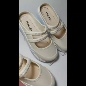 Sepatu Sandal Slop Baim Karet Ban 2 Polos MKY 061-122 30-35 36-41