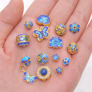 เครื่องประดับ DIY ทำมือ ลูกปัดชุบทองแดง 18K เครื่องประดับจิงโจ้ เครื่องประดับสร้อยคอ เครื่องประดับโทรศัพท์มือถือ เครื่องประดับแฟชั่น