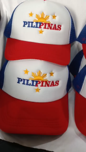 PILIPINAS 3STAR NET CAP MESH CAP HIGH QUALITY EMBROID DESIGN
