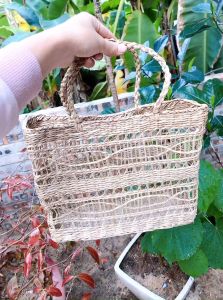 Làn cói túi cói giỏ cói đi chợ chụp ảnh decor trang trí xinh xắn đa năng tiện dụng Phương Vy Decor