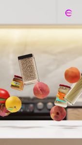 Rak Dapur 4 Susun Rak Troli Serbaguna Rak Square Persegi Rak Segitiga