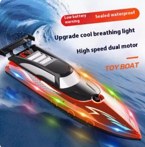 Light Remote Control Boat Toy Medium High-Speed Speedboat Sailing Boat Model Electric Birthday Yacht