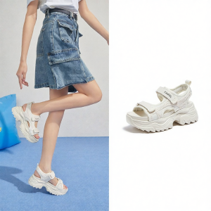 CAMEL | Thick Bottom Breathable Outdoor Sport Magic Tape Sandals