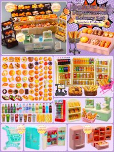 Mini Surprise Bag Mini Snack Cookie Box Model