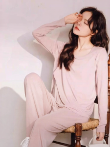 MIDULI | Breastfeeding Sweat Absorbent Maternity Nightwear Rayon From Bamboo