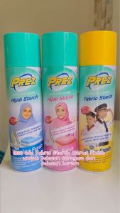 Prez Fabric Starch Morning Fresh/Citrus Fresh/Pink 500ml