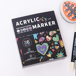 Double-Ended Acrylic Markers-24 Colors