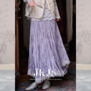 JK＆JS | Áo Thêu Chỉ Kén Tơ Tằm Mới Mùa Xuân Thu Phong Cách Trung Quốc Elegance Nữ