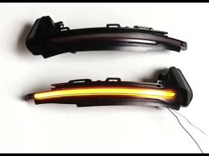 Carrie8 Suitable for Audi A1 8X Sportback Hatchback Dynamic Blinker LED Indicator Side Mirror Turn Light Signal Car Styling Accessories 9P2C7V