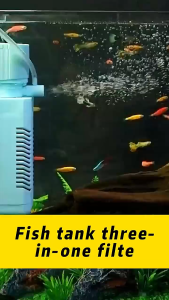 Aquarium 5 in 1 Mini Filter 3.5W 4W Aquarium Filter Pump with Oxygen Suction cup for Fish Tank