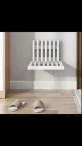 shoe changing foldable solid wooden chair wall-mounted shower stool bathroom shower stool wall-mounted shoe changing stool high quality foldable stool foldable design shoe bench side table wall mount wall mounted design