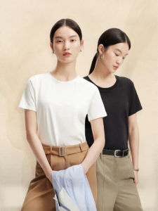 Vero Moda | Basic Round Neck Short Sleeve T-shirt Cotton