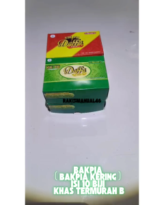 Bakpia ( Bakpia Kering ) Isi 10 Biji Khas Termurah B