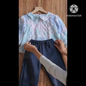 Setelan Anak Perempuan Baju + Celana / Akira Set