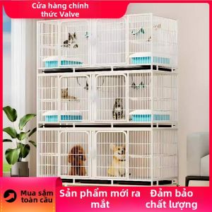 QUEZHOU | Lồng Nuôi Mèo Ba Tầng