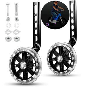 2Pcs/Set Roda Samping Sepeda Anak Roda Bantu Sepeda Roda Bantu Samping Suku Cadang Sepeda