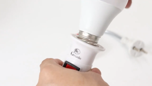 MallMainan-C1354 Fitting Lampu Gantung Kabel E27 Fleksible Saklar On Off Lampu Colok Flexible Lampu