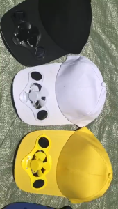 DOSO หมวกแบบมีพัดลมพลังงานแสงอาทิตย์ Sport cap with solar fan หมวกกันแดดหน้าร้อน หมวกแก๊ป หมวกกีฬาสำหรับกลางแจ้งในฤดูร้อน ปีนเขา ตกปลา เหมาะสมทั้งชายและหญิง